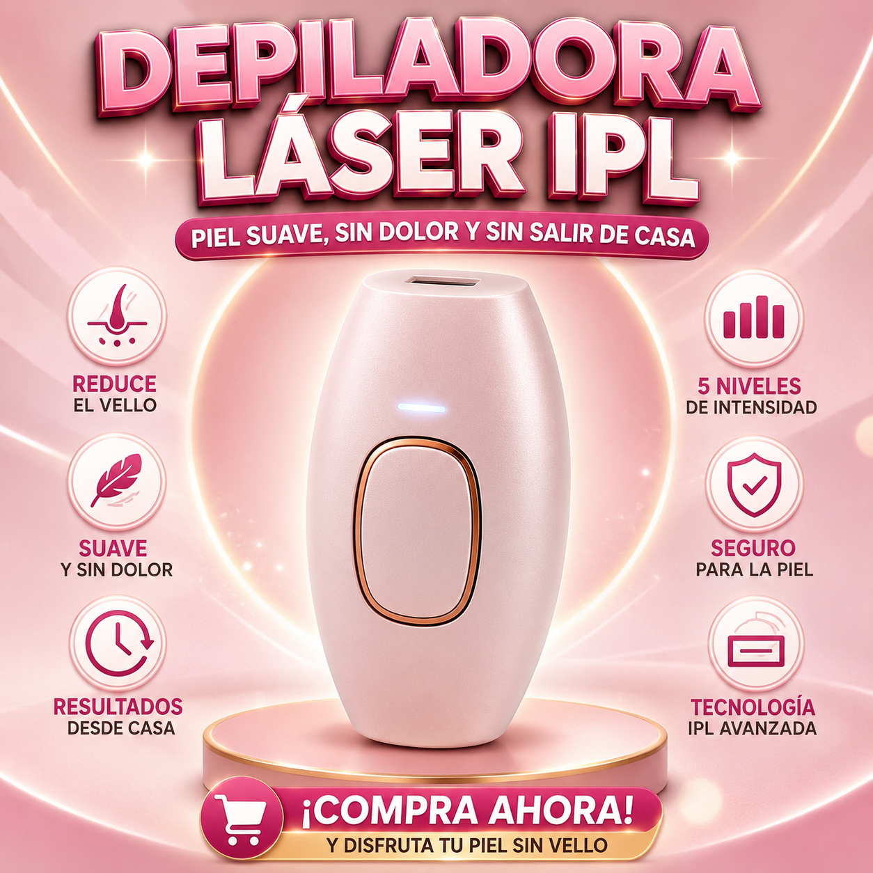 Depiladora Laser IPL