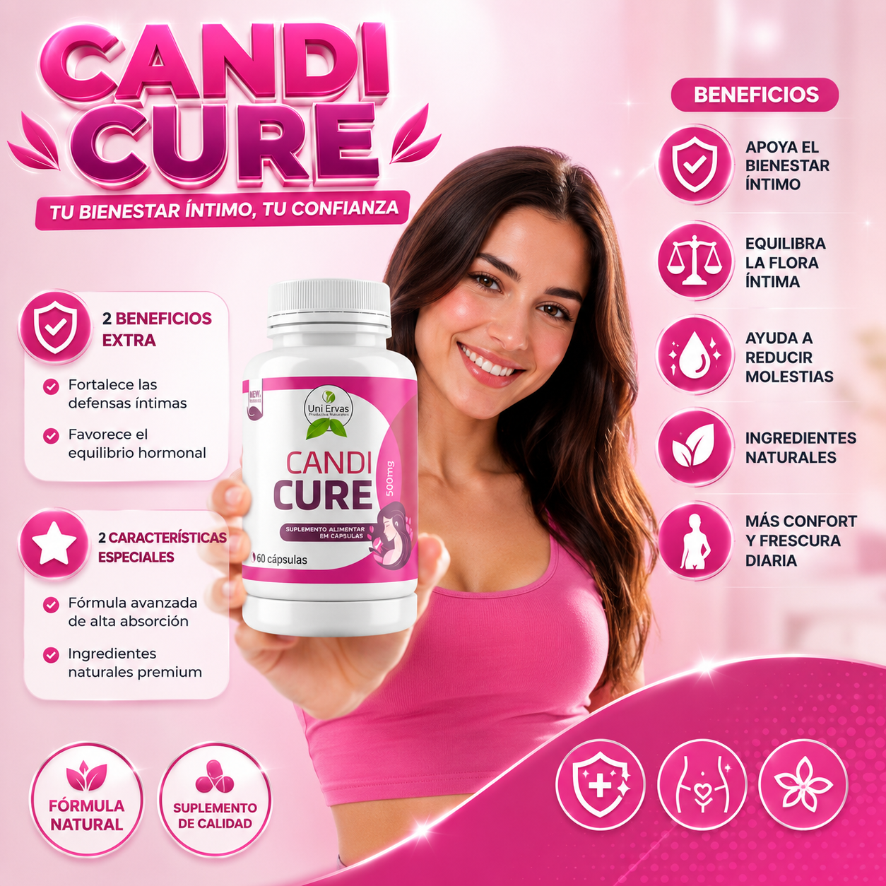 Candi Cure- salud intima feminina